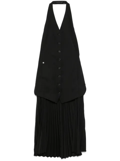 Helmut Lang halter vest dress Black P01HW604