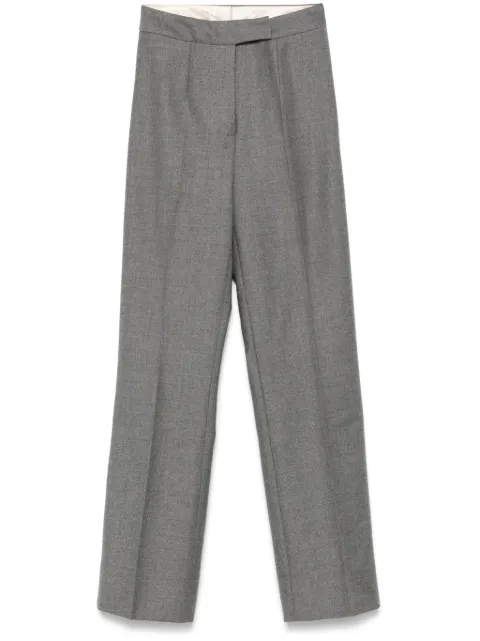 John Galliano Pre-Owned 1990s wool trousers Grey HOLAGAL133