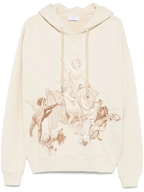 Off-White Putti Skate hoodie Neutrals OMBB085S25FLE0026101