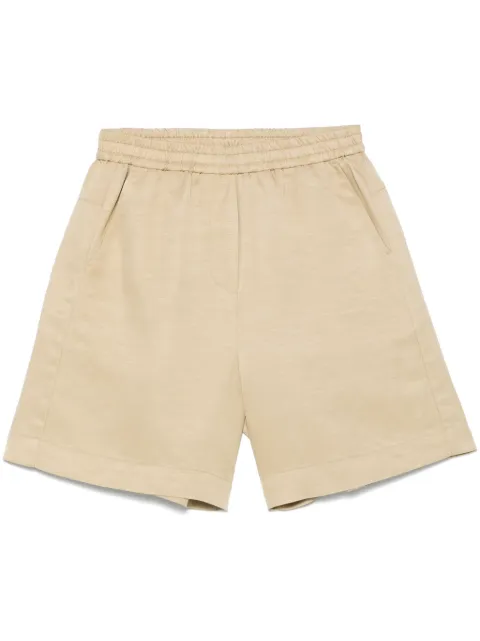 Nude twill shorts Neutrals 1103E25210
