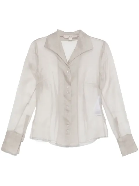 REMAIN organza shirt Grey 5026062300