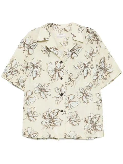System flower-printed bowling shirt SY2F1WSHT04W