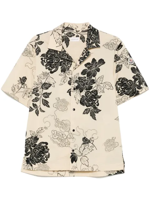 Moncler floral-print shirt Neutrals K10912F00018598I5