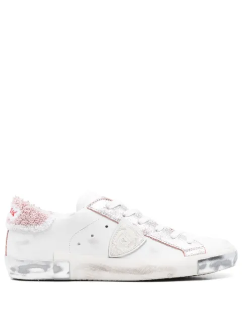 Philippe Model Paris distressed sneakers White PRLDVEP1