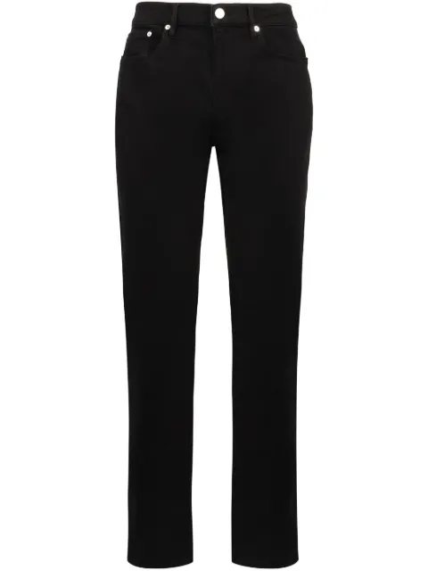 FRAME straight-leg jeans Black LMSST631