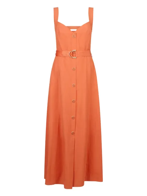 LIU JO belted dress Orange WA5312T4818