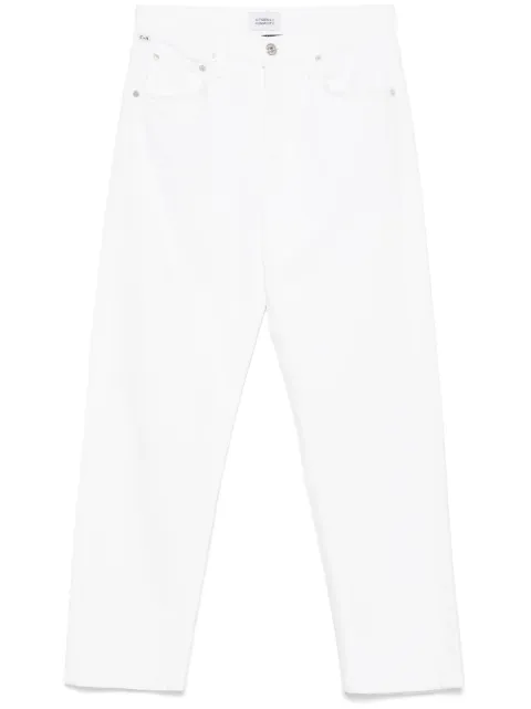 Citizens of Humanity logo-patch jeans White 22051080