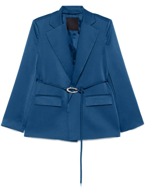 LIU JO peak-lapels blazer Blue CA5270TS870