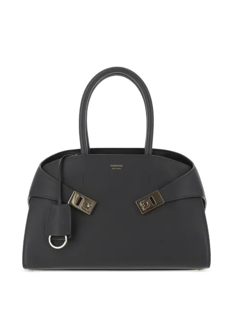 Ferragamo medium Hug tote bag Black 215608