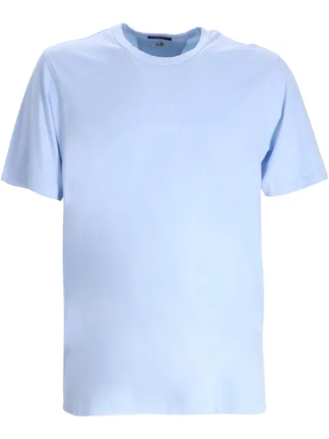 C.P. Company logo-print T-shirt Blue 18CMTS085A005431R