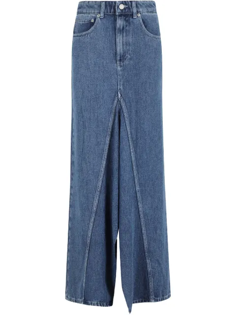 Erika Cavallini denim skirt Blue P5SW55