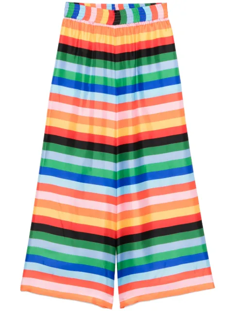 Rianna + Nina striped trousers Orange KAPFS
