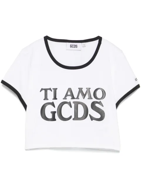 GCDS Ti Amo GCDS T-shirt White A2OW2308JA3