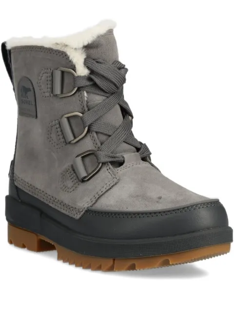 SOREL lace-up fur boots Grey 1886261052