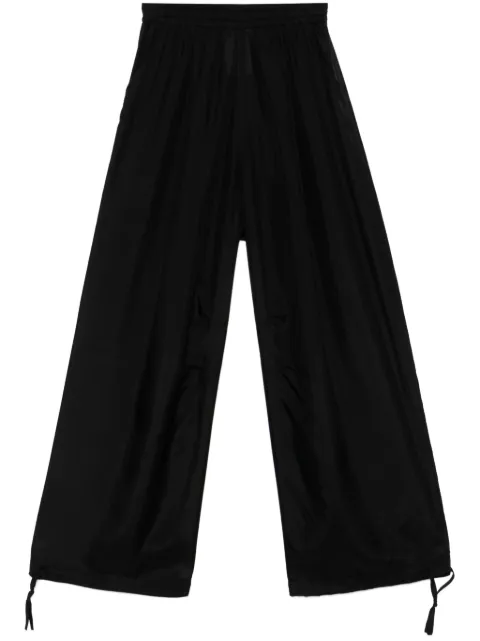 Philosophy Di Lorenzo Serafini silk trousers Black 03102116