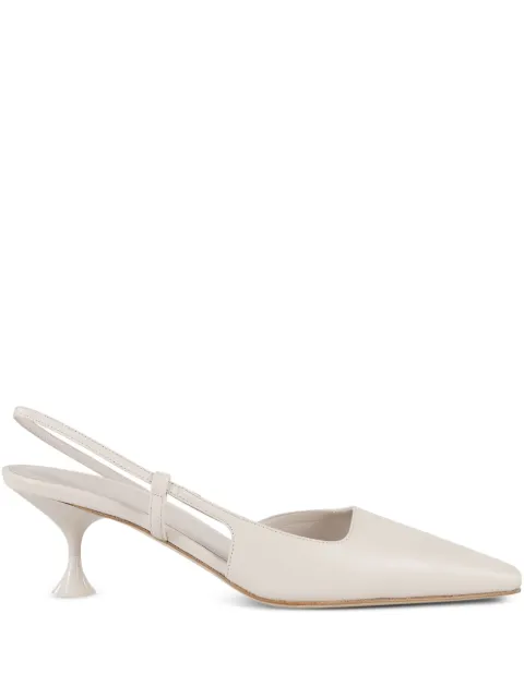 3juin 50mm Kyara pumps White 324W3001J1041136