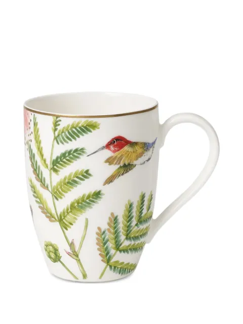 Villeroy & Boch hummingbird-print mug White 1043819651