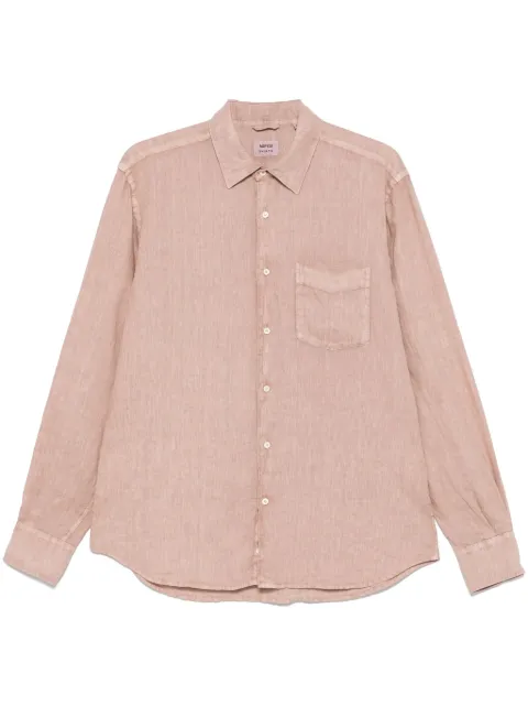 ASPESI linen shirt Brown CE36C195
