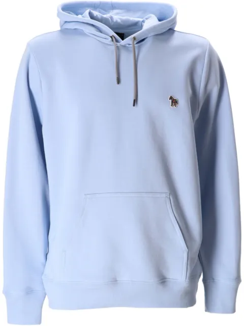 PS Paul Smith logo-print hoodie Blue M2R284SKZEBRA