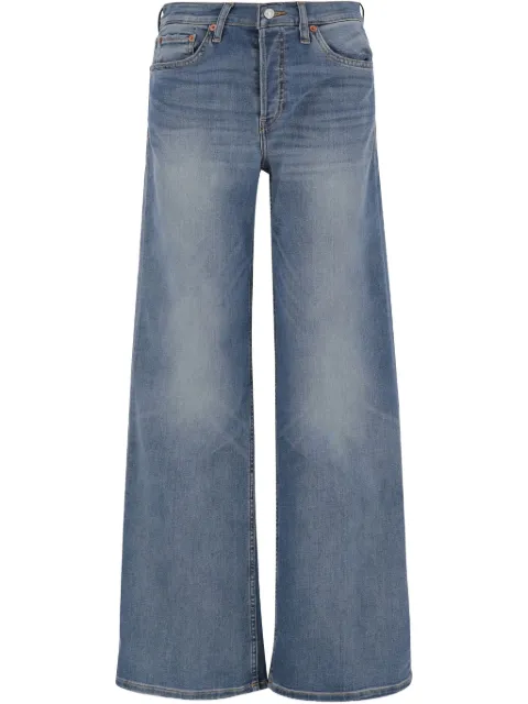 RE/DONE cotton-blend jeans Blue 15003WMRWDLG
