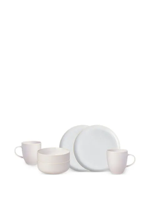 Villeroy & Boch Crafted Cotton porcelain breakfast set (set of six) Neutrals 1951839071