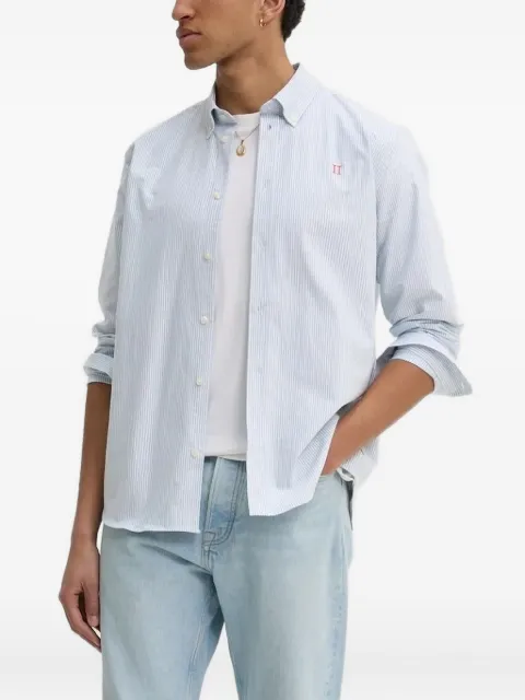 Les Deux striped shirt Blue LDM410195