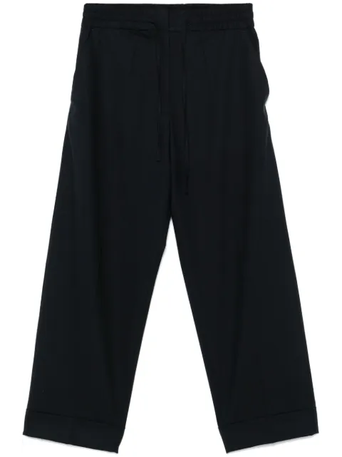 P.A.R.O.S.H. pressed-crease trousers Blue D232335LILLE25012