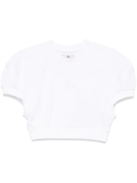 Vivienne Westwood cropped football T-shirt White 1I010007J006N