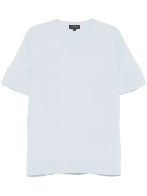 Vince fine-knit T-shirt Blue M07886516A382PLA