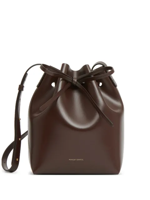 Mansur Gavriel Mini bucket bag Brown HMB004SP
