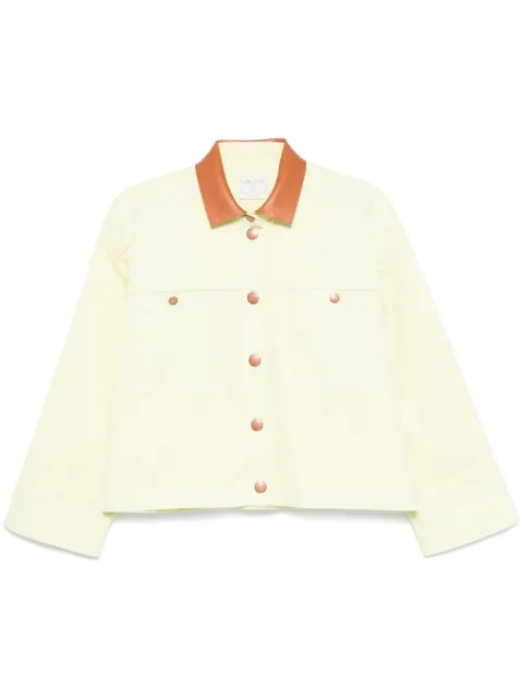 Forte Forte contrasting-colour jacket Green 13542