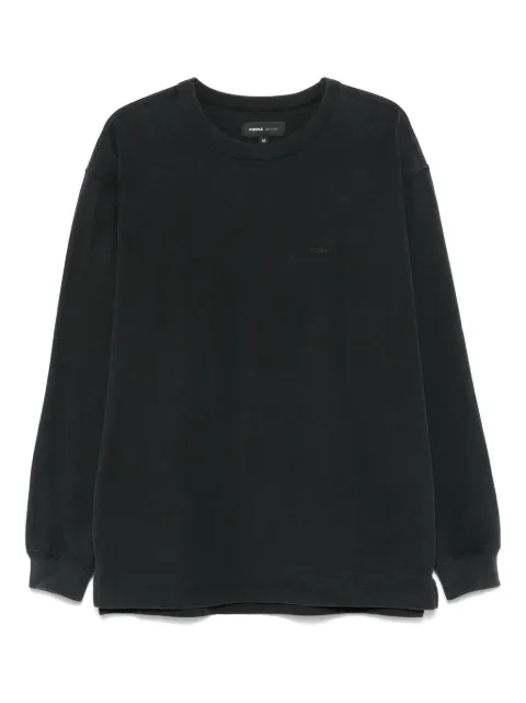 Purple Brand cotton t-shirt Black P204TJWB724