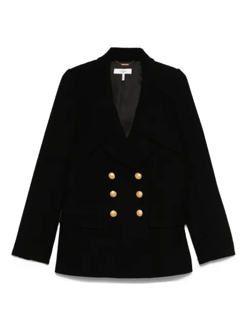 Chloé double-breasted blazer Black CHC25AVE22935