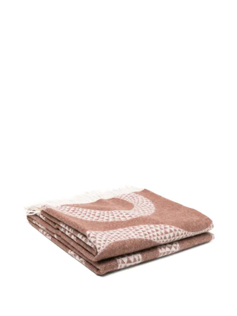 Jonathan Adler Eden throw (177cm x 127cm) Brown 34673