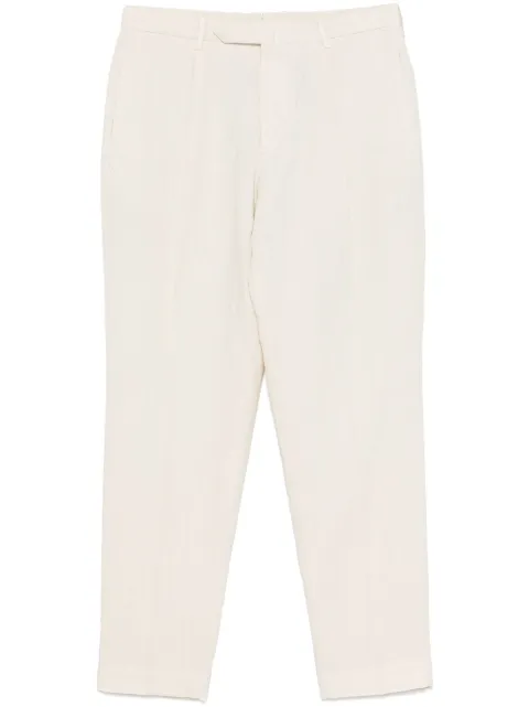 Dell'oglio linen tapered trousers Neutrals SCILLATCR3434