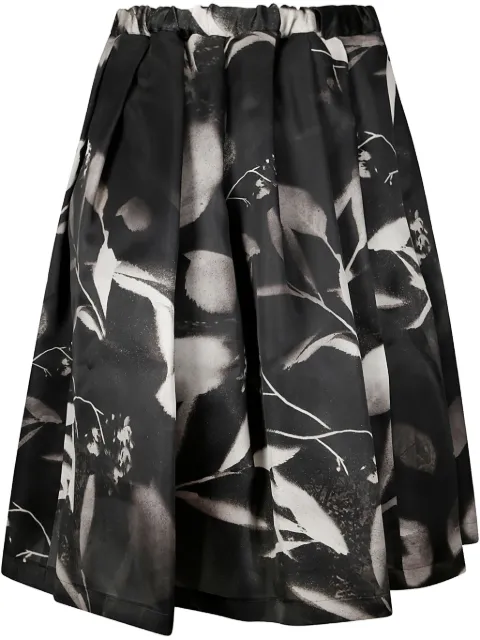 Comme Des Garçons Comme Des Garçons printed skirt Black ROS010S251
