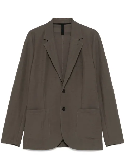 Harris Wharf London single-breasted blazer Grey C9535PYFU