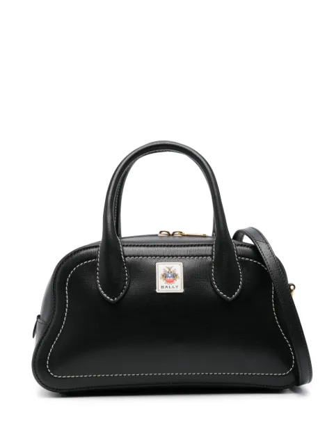 Bally logo-patch tote bag Black WAS02LCP068