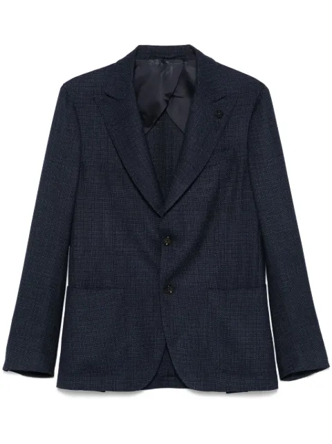 Lardini single-breasted blazer Blue ES688AEESIF64518