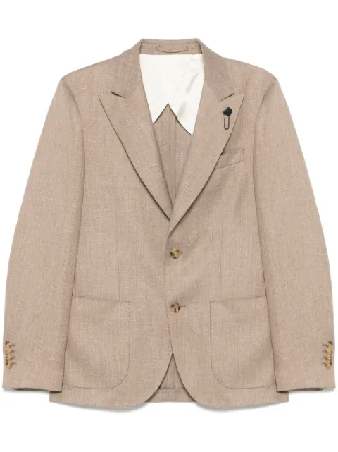 Lardini single-breasted blazer Brown ES688AEESIF64507
