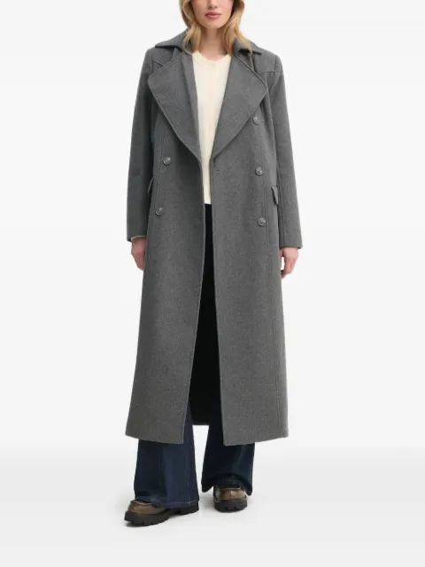 Gestuz double-breasted coat Grey 10909787
