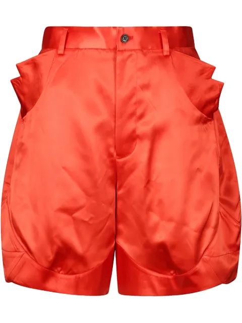 Noir Kei Ninomiya flap-pocket detailing shorts Red 3OP002S252