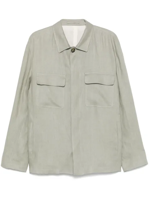 Lardini Esansel shirt jacket Green ESANSELESIF64404500