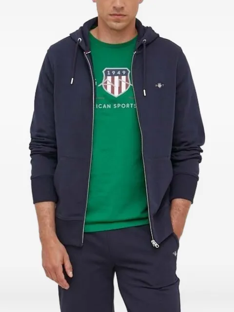 Gant zip-up hoodie Blue 2007059