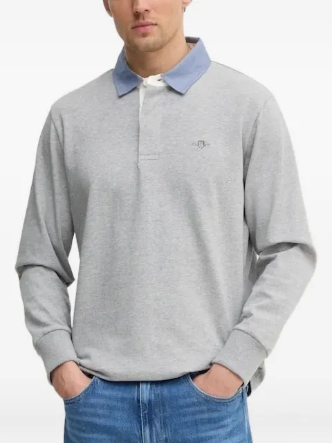 Gant cotton polo shirt Grey 2004082