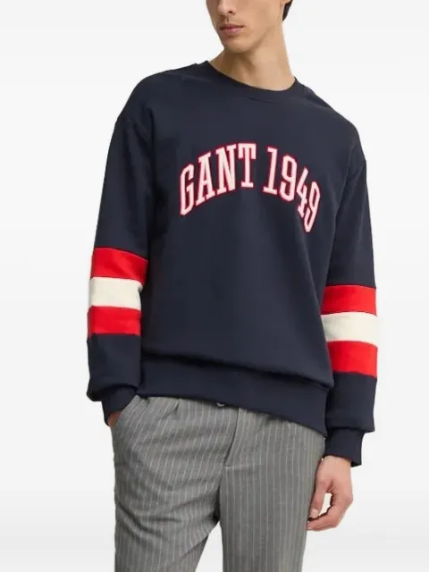 Gant logo-embroidered sweatshirt Blue 2036040