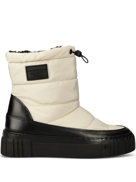 Gant logo-patch boots White 27547369