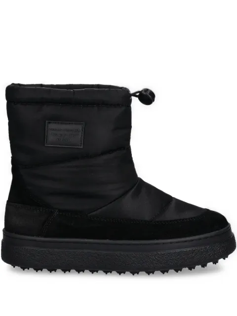Gant logo-patch boots Black 29547784