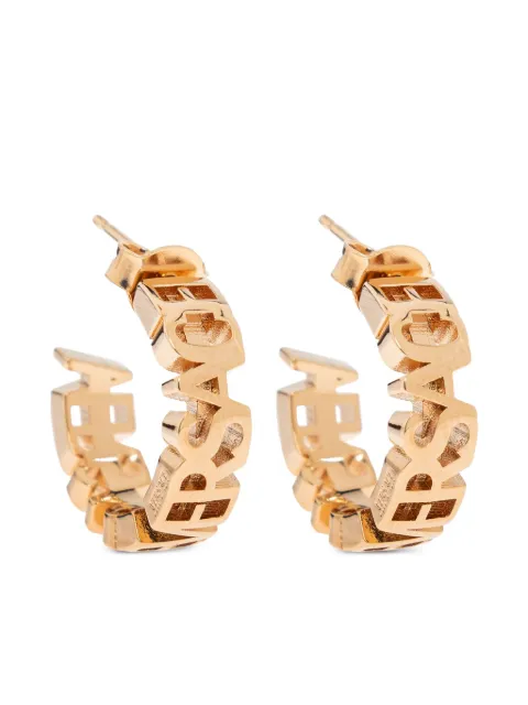 Versace Versace logo earrings Gold 10196561A00620