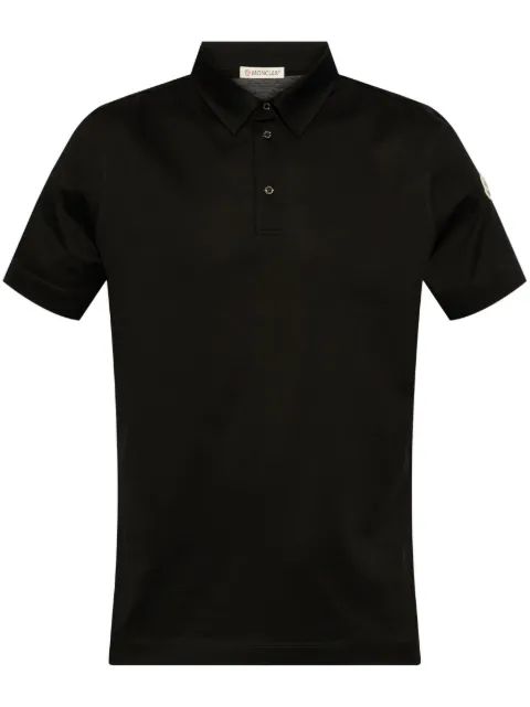 Moncler cotton polo shirt Black K10918A000188390X
